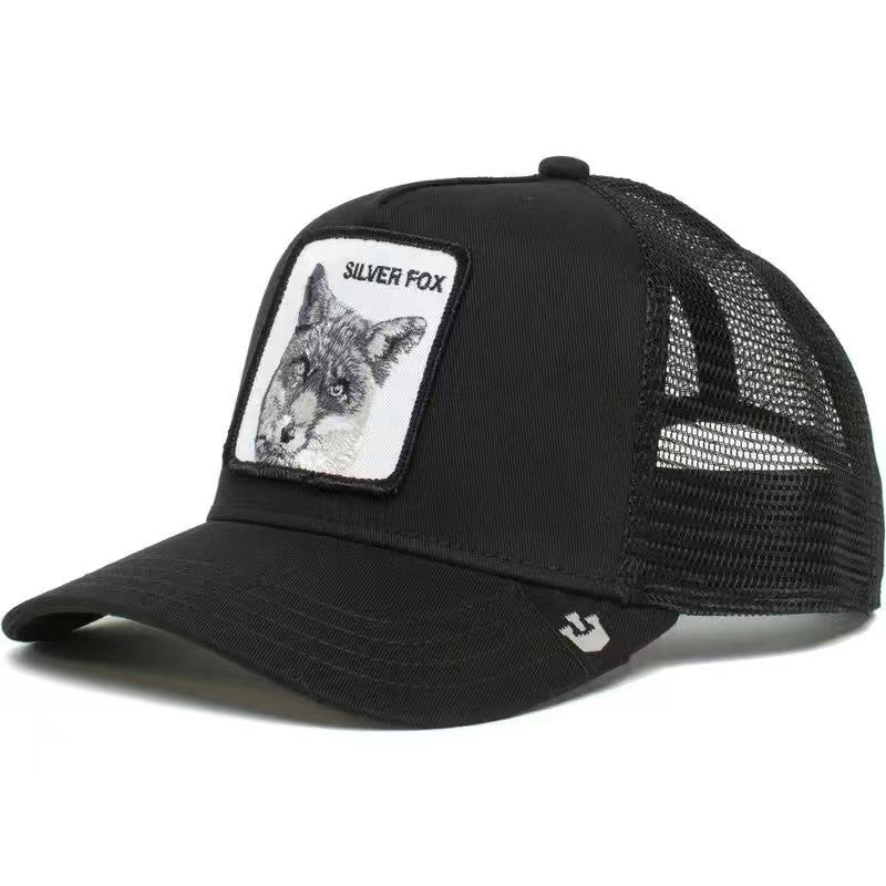 Wholesale Polyester Animal Shaped Embroidered Baseball Caps